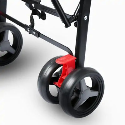 Baby Stroller 6 months to 36 months, 5 point safety harness, Fixed backrest, Good Quality - G.TOUCH