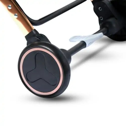 Baby Stroller 0 to 36 month, Pull Handle and Side Lift Bar for Easy Carrying, PU Handle, Copper color - G.TOUCH